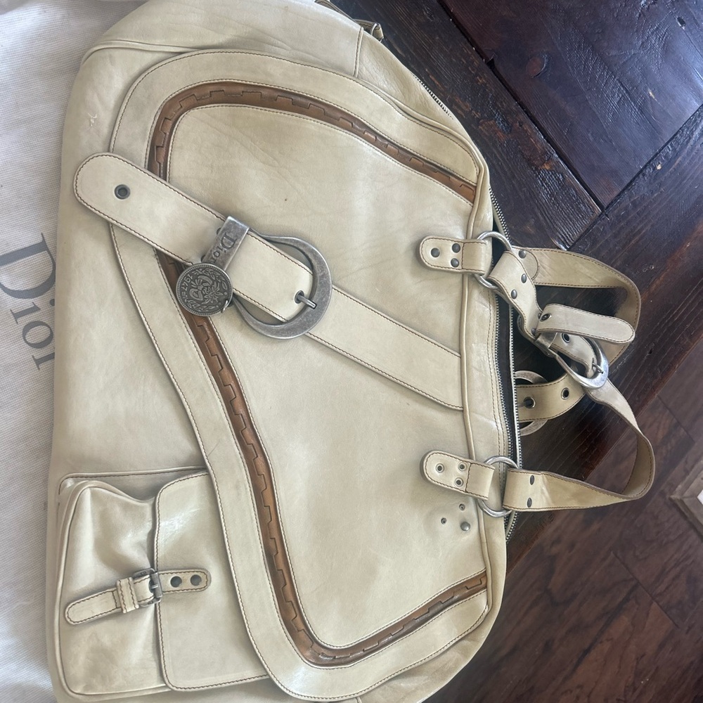 DIOR GAUCHO BAG minor repair needed on original All hardware is with bag :)